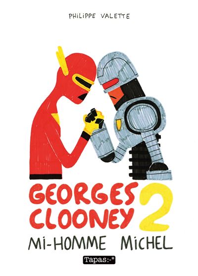Georges Clooney - Philippe Valette - cartonné