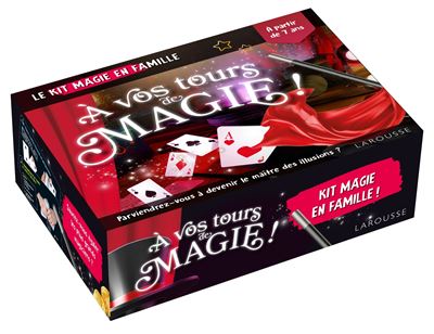 A vos tours de magie - le kit famille