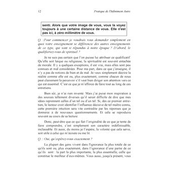 Pratique de l'Infiniment Autre
