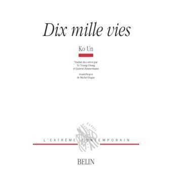 Dix mille vies broché Michel Deguy Achat Livre fnac
