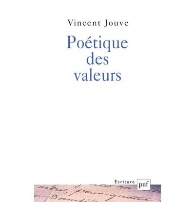 Poétique des valeurs