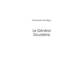 Le Général Dourakine