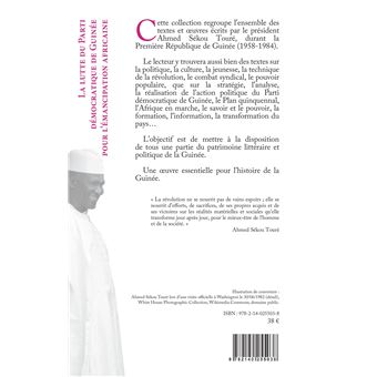 Lutte du Parti Démocratique de Guinée pour l'émancipation africaine