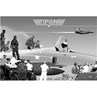 Affiche Collector Top Gun - Variant - Édition Limitée Numérotée