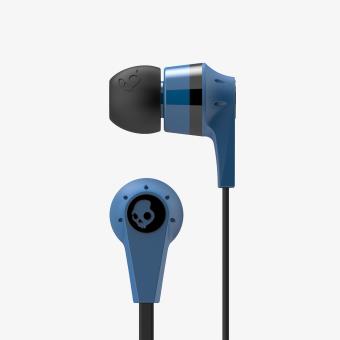 Skullcandy Mod Écouteurs True Wireless Sans Fil - Autonomie 34h (7+27) - Charge Rapide - Bluetooth 5.2 - Micro Clear Voice AI - Mode Stay-Aware - Compatible IPhone/Android - Gris/Bleu