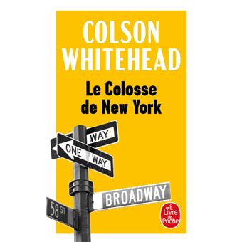 Le Colosse de New York Bolso Colson Whitehead Compra Livros na