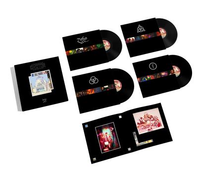 The Song Remains The Same Coffret Quadruple Vinyle Edition Deluxe
