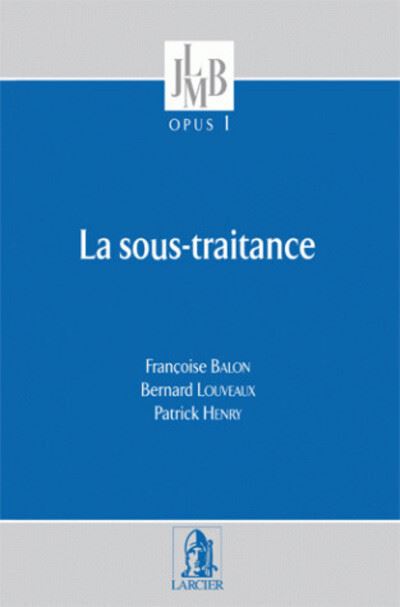 La sous-traitance opus1