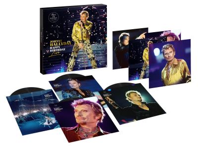 Happy Birthday Live Parc De Sceaux Edition Limitee Numerotee Coffret Johnny Hallyday Vinyle Album Achat Prix Fnac