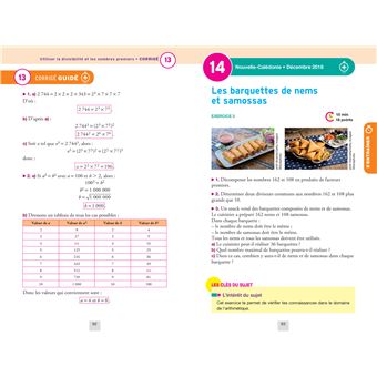 Annales du brevet Annabrevet 2024 Maths 3e