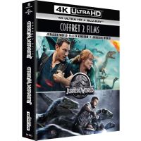 Coffret Jurassic World 1 et 2 Blu-ray 4K Ultra HD