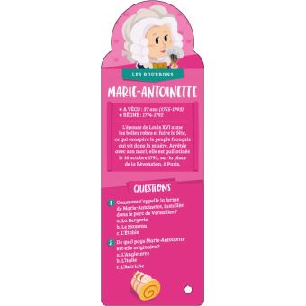 Quelle histoire - Éventail Rois et Reines de France