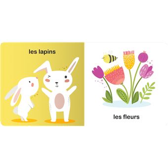 L'imagier des bébés - Pâques - Premiers imagiers - tout en carton dès 6 mois