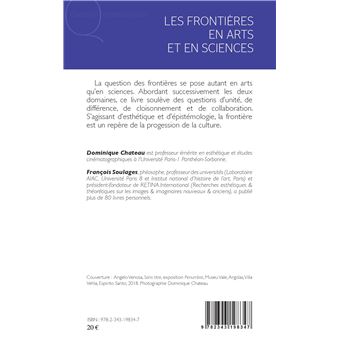 Les frontières en arts et en sciences
