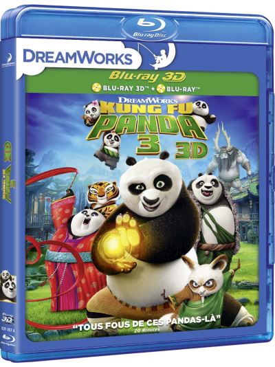 Kung Fu Panda 3 Combo Blu-ray 2D + 3D + DVD + DHD