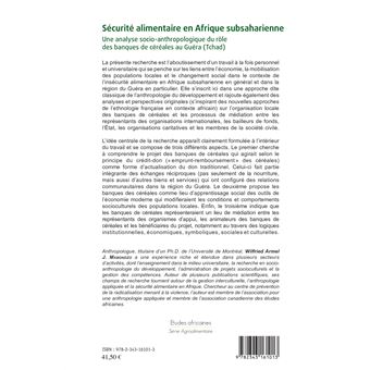 Sécurité alimentaire en Afrique subsaharienne