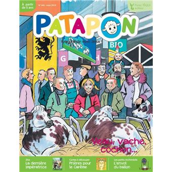 Patapon Mars 2019 N°460 - Veau, vache, cochon...