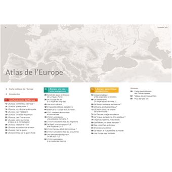 Atlas de l'Europe