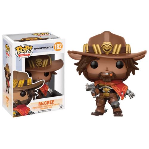 Figurine Funko Pop Games Overwatch McCree 9 cm État correct -  reconditionné disponible sur Fnac