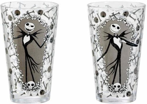 Nightmare Before Christmas:Pack 2 Bierglazen Jack