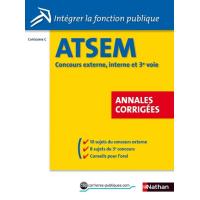 Annales Corrigees Atsem Broche Elise Delemasure Achat Livre Fnac