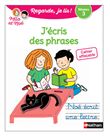 Cahier effaçable J'écris des phrases - niveau 3 avec Mila et Noé