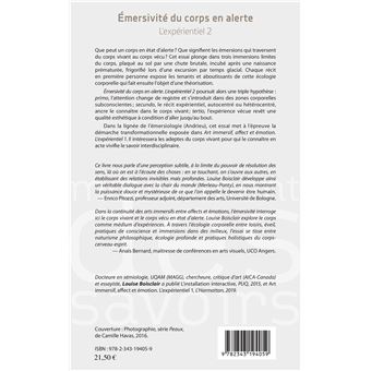 Emersivité du corps en alerte