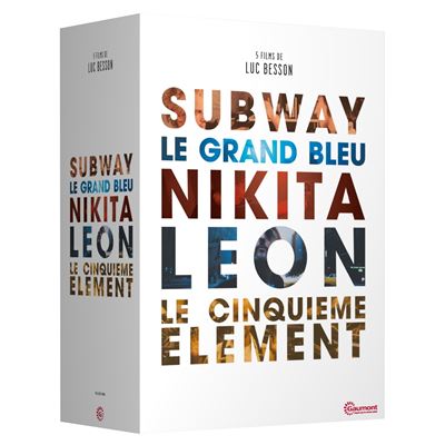 Coffret Besson 5 films DVD