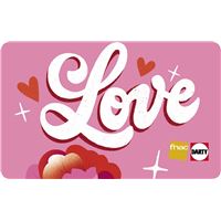 E-carte cadeau Fnac Darty Love 30E