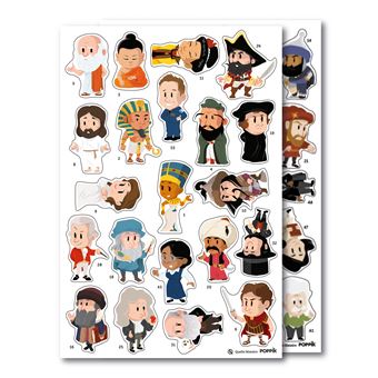 Poppik - 100 grands personnages de l'Histoire