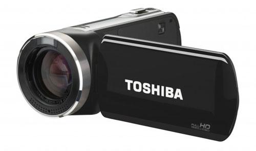 TOSHIBA  CAMILEO X150 - Cam&eacute;scope - 1080p - 5.0 MP - 10x zoom optique - carte Flash - noir 
