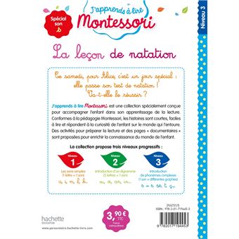 La leçon de natation - J'apprends à lire Montessori