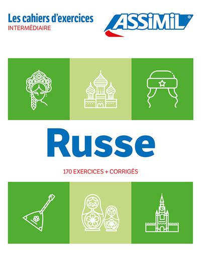 Les cahiers d'exercices Russe, Niveau intermédiaire
