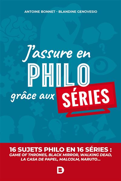 Couverture de J'assure en philo grâce aux séries : philo fun