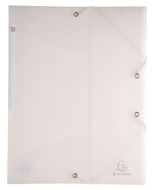 ELASTOMAP MET 3 KLEPPEN PP A4 CHROMA KLEUREN ASS.