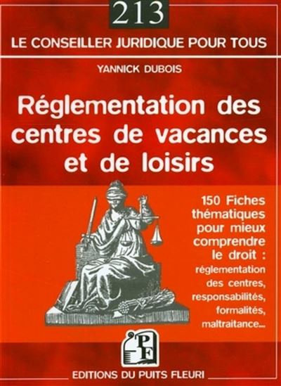 Réglementation des centres de vacances et de loisirs