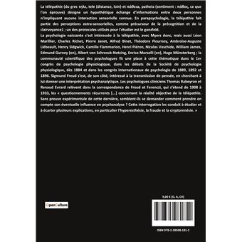 Les phénomènes télépathiques