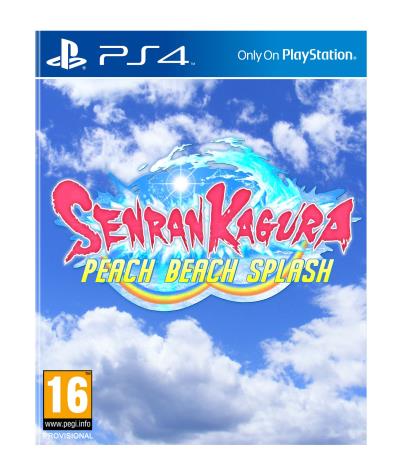 Pochette avant du jeu Senran Kagura Peach Beach Splash PS4