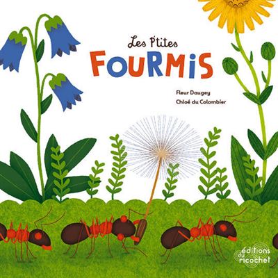 Les p'tites fourmis - nouvelle edition (coll. eveil nature) - Fleur Daugey - cartonné