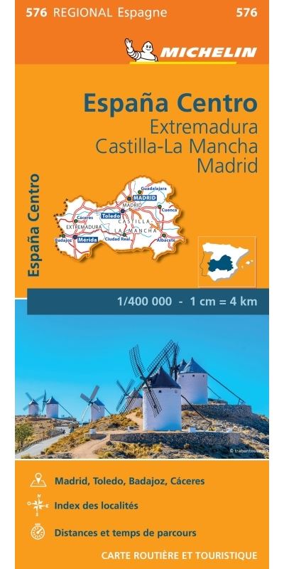 España Centro, Extremadura, Castilla-La Mancha, Madrid
