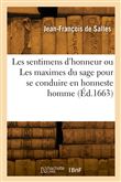 Les sentimens d'honneur ou Les maximes du sage pour se conduire en honneste homme