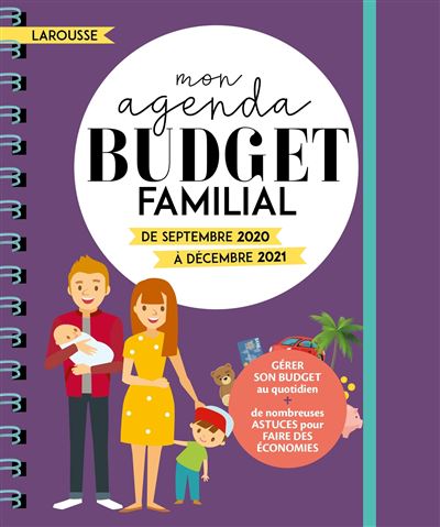 Calendrier organiseur budget familial: Budget Familial - Cahier de compte