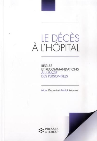 Le décès à l'hôpital