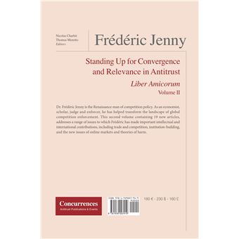 Frédéric Jenny Liber Amicorum