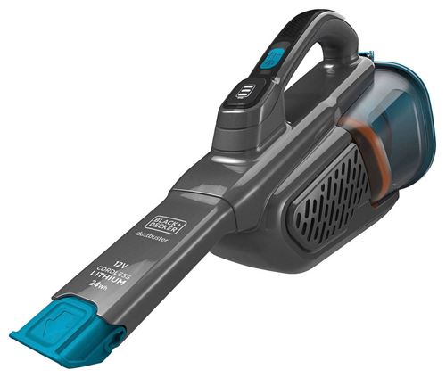 Black+Decker Bleu Titane Aspirateur À Main Rechargeable 12V Bhhv320j
