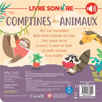 Comptines des animaux