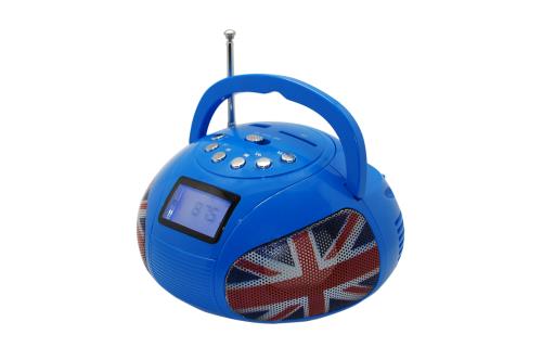 Mini Boombox Teknofun Bluetooth Bleu