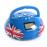 Mini Boombox Teknofun Bluetooth Bleu_1