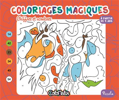 Coloriages magiques Chiffres et nombres