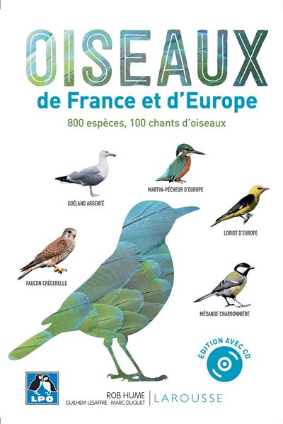 Guide des oiseaux de france et d'europe